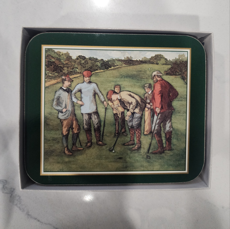 Jason Coasters with Golfing Scene - photo 2