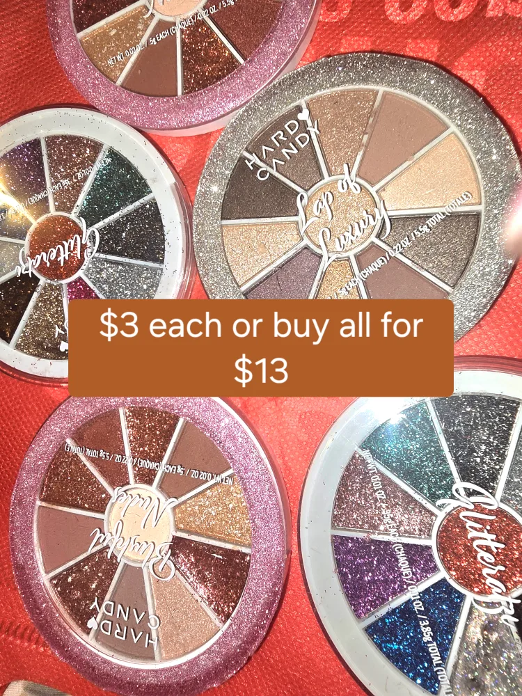 Hard Candy Eyeshadow Palettes - Glitterazzi & More! thumbnail
