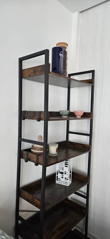 Bookshelf - Rustic Brown & Black image indicator(2)