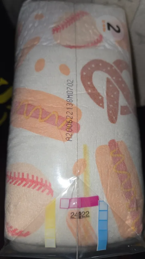 Four packs of Hello Bello size 2 diapers (32 diapers in pack) image indicator(5)