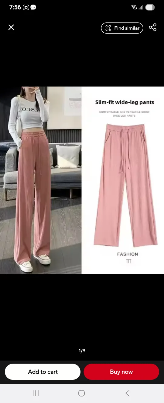 Pink Lounge Pants thumbnail