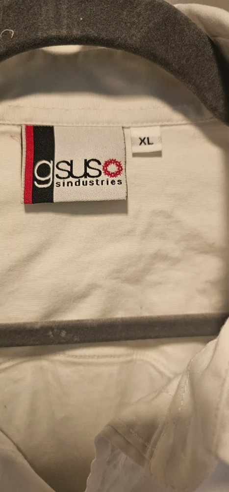 Gsus Industries White Button-Up Shirt - XL image indicator(4)