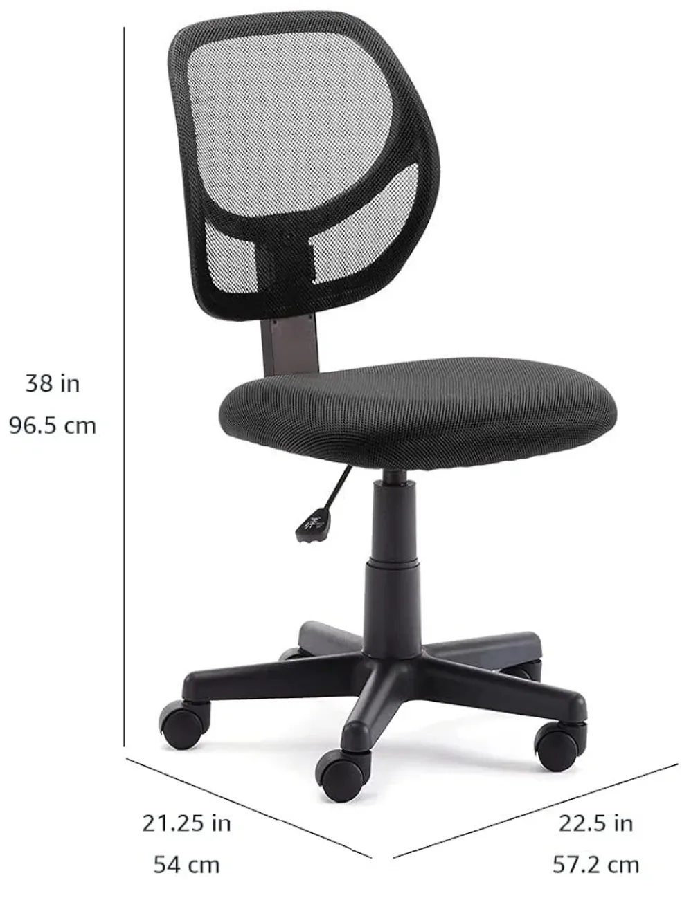 Black Mesh Office Chair image indicator(4)