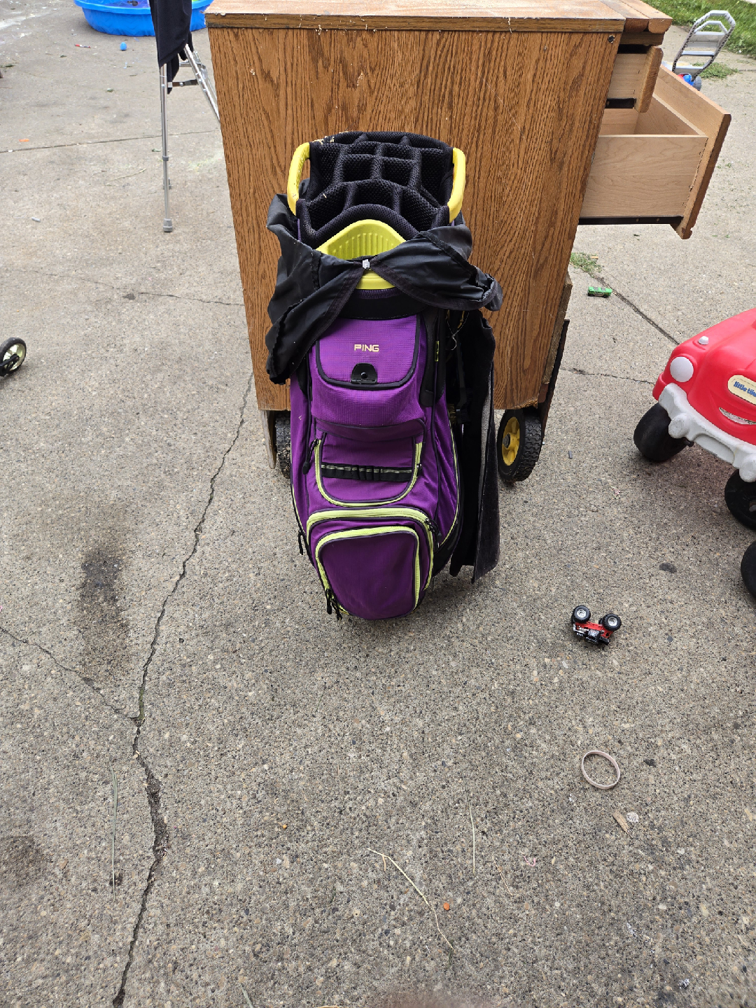 PING Golf Bag - Purple & Green