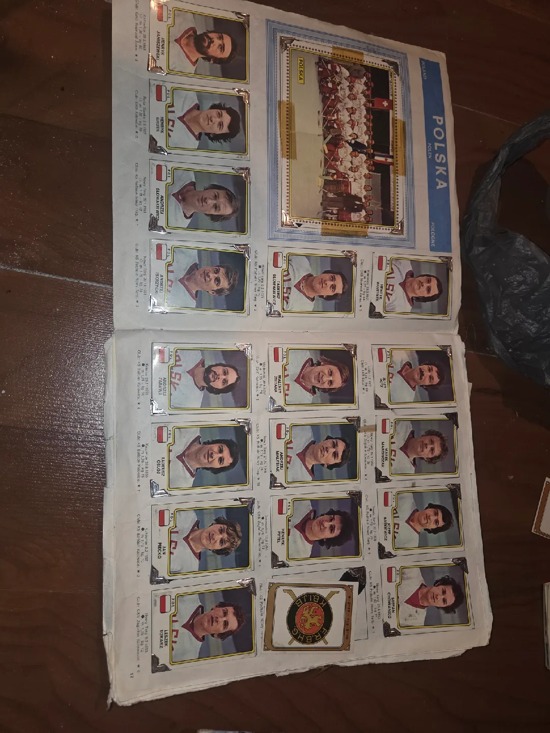 Vintage Hockey & Baseball Sticker Albums image indicator(4)