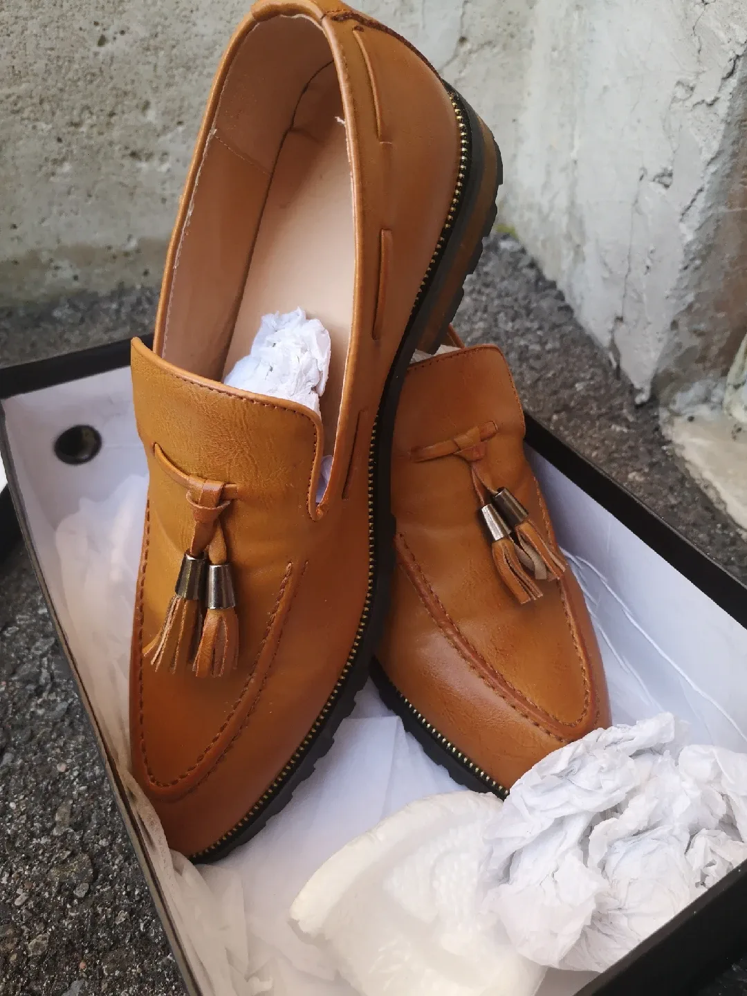 Tan Brown Loafers - Size 250 image indicator(4)