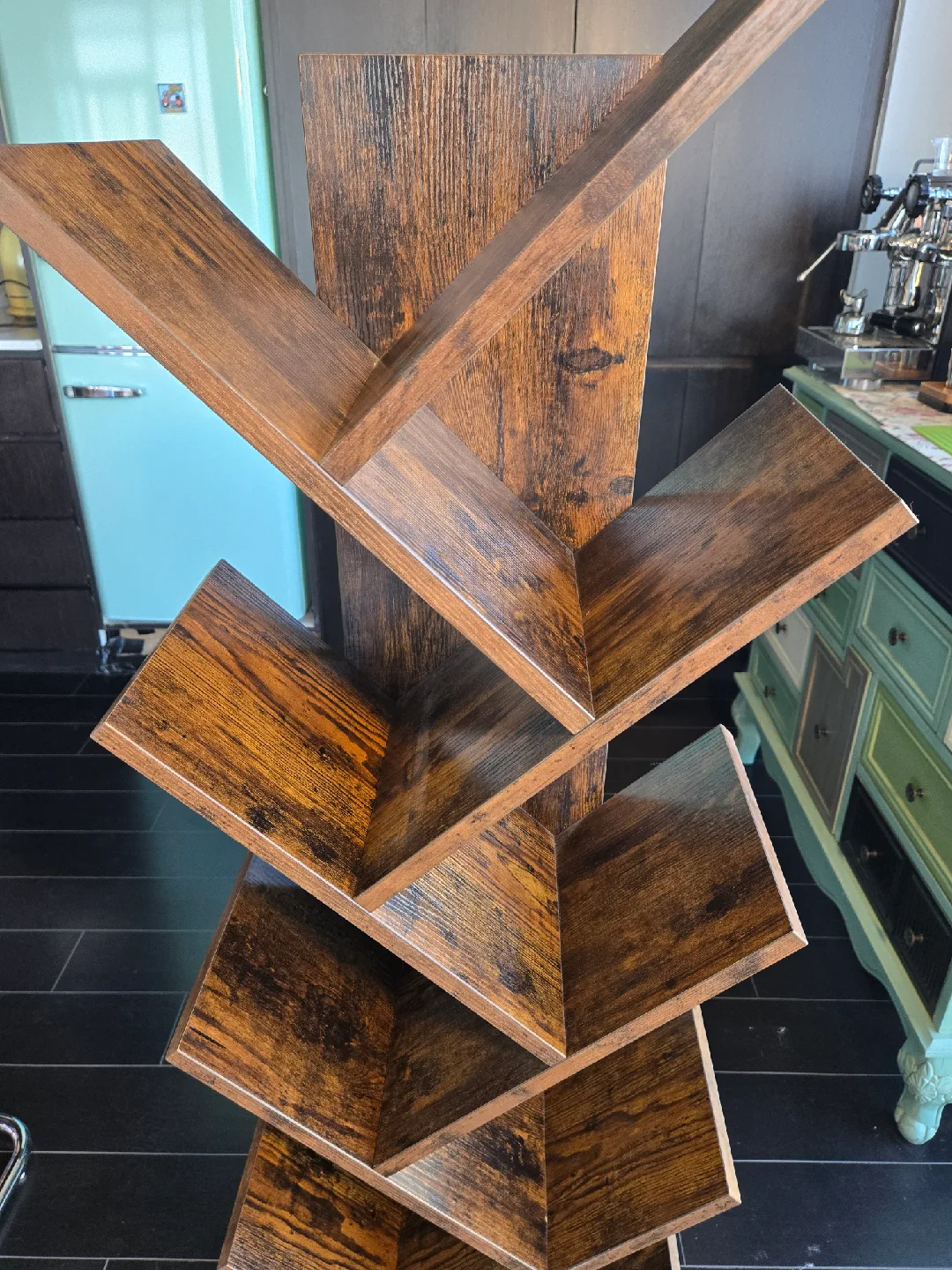 Unique Wooden Book Tree Bookshelf image indicator(2)