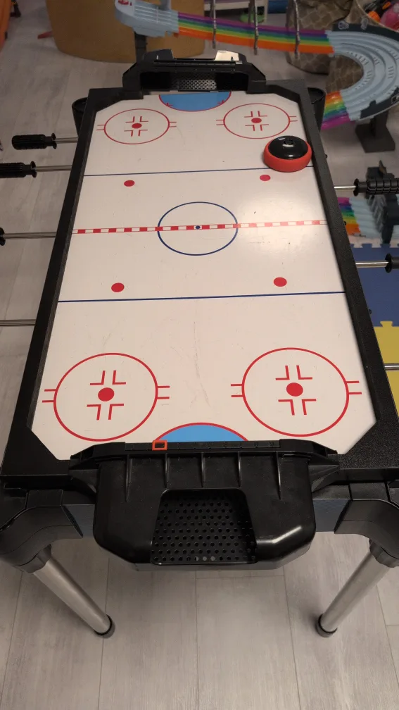 Multi-Game Table: Foosball, Hockey, Ping Pong image indicator(4)