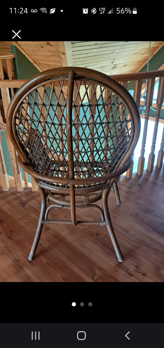 Wicker Armchair - photo 3