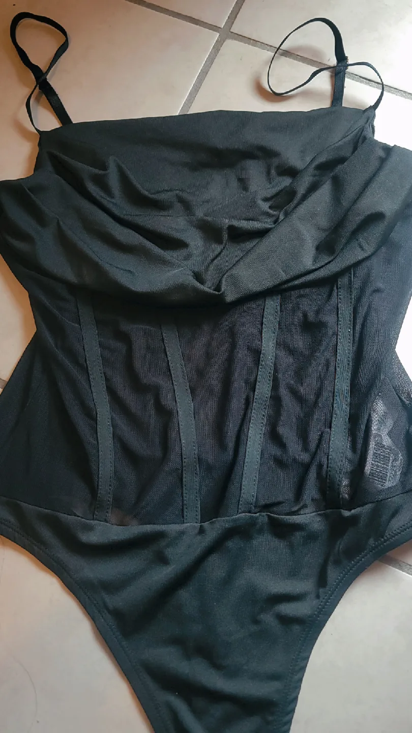 Forever 21 Black Bodysuit - Size M - New thumbnail