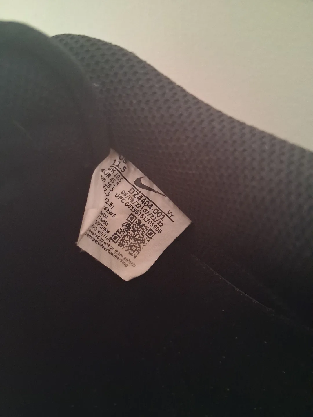 Air Force 1 Black Gum, Size 11.5 image indicator(3)