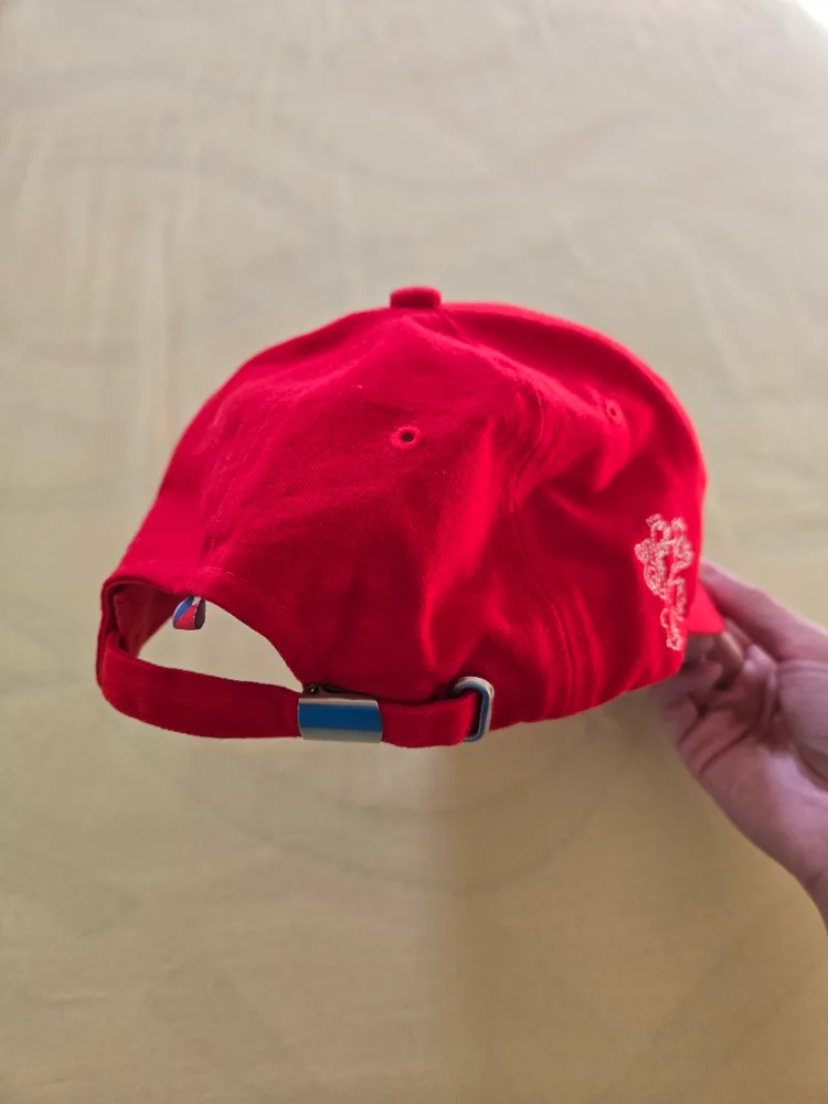 Red Praha Baseball Cap image indicator(3)