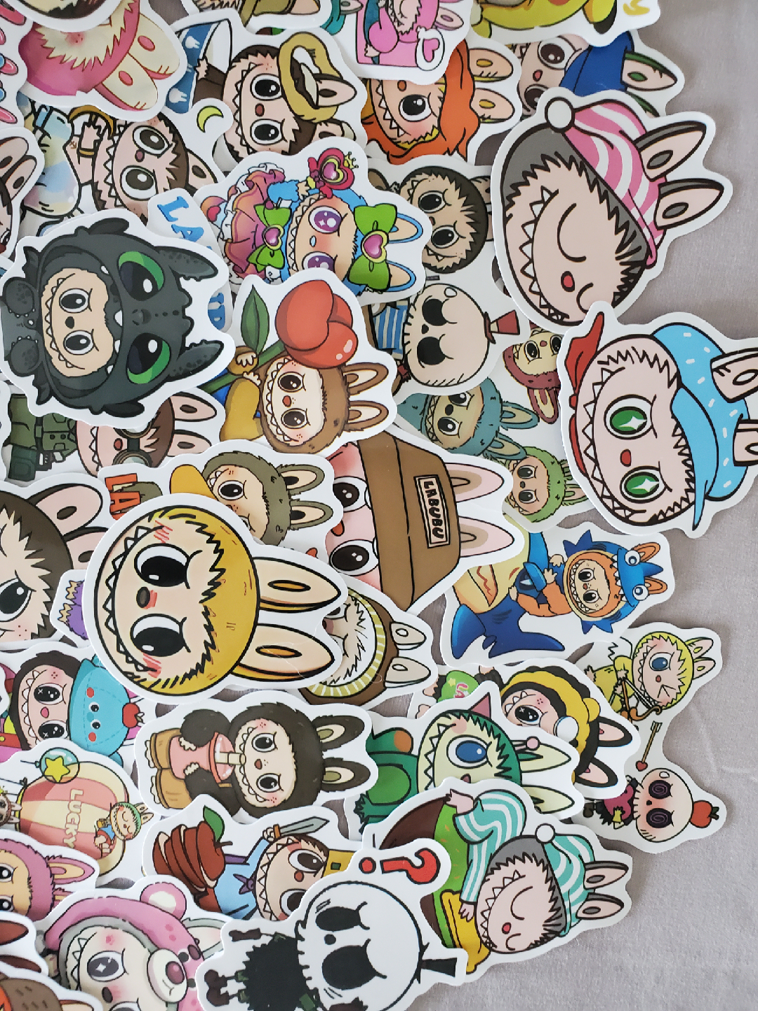 labubu stickers set of 100 - photo 4