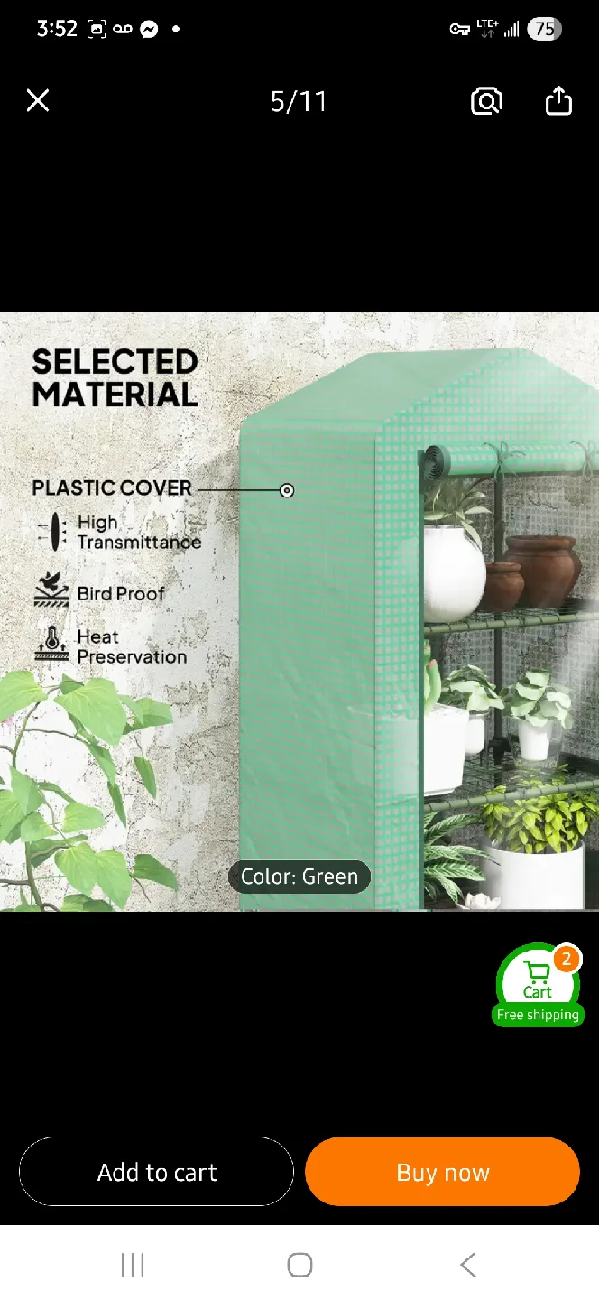 NEW Mini 3-Tier Greenhouse 🪴 🌱 🌿 image indicator(3)