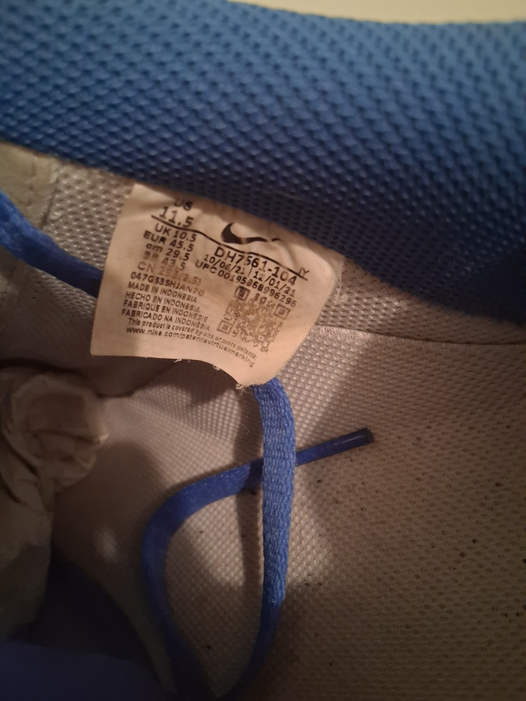 Air Force 1  White/Blue 11.5 - photo 3
