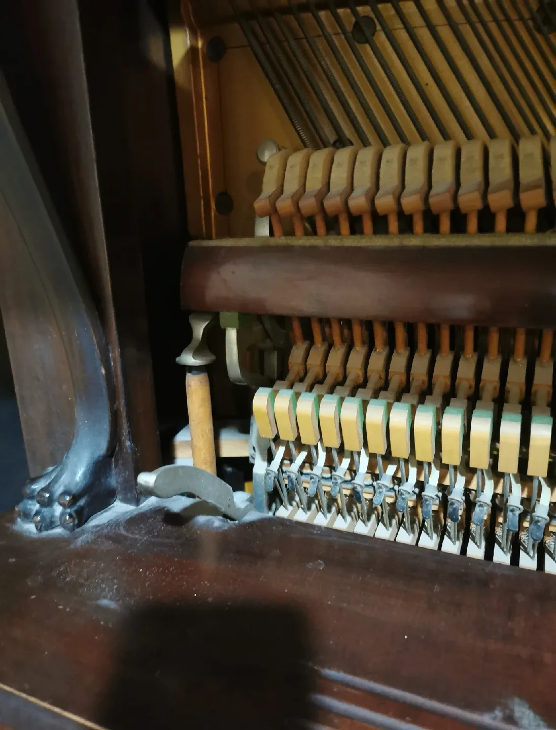 Antique Gerhard Heintzman Piano With Bench image indicator(8)