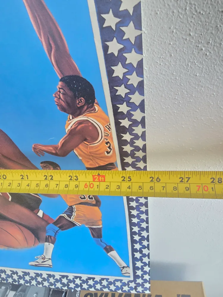 Vintage Michael Jordan, Larry Bird, Magic Johnson Poster image indicator(5)