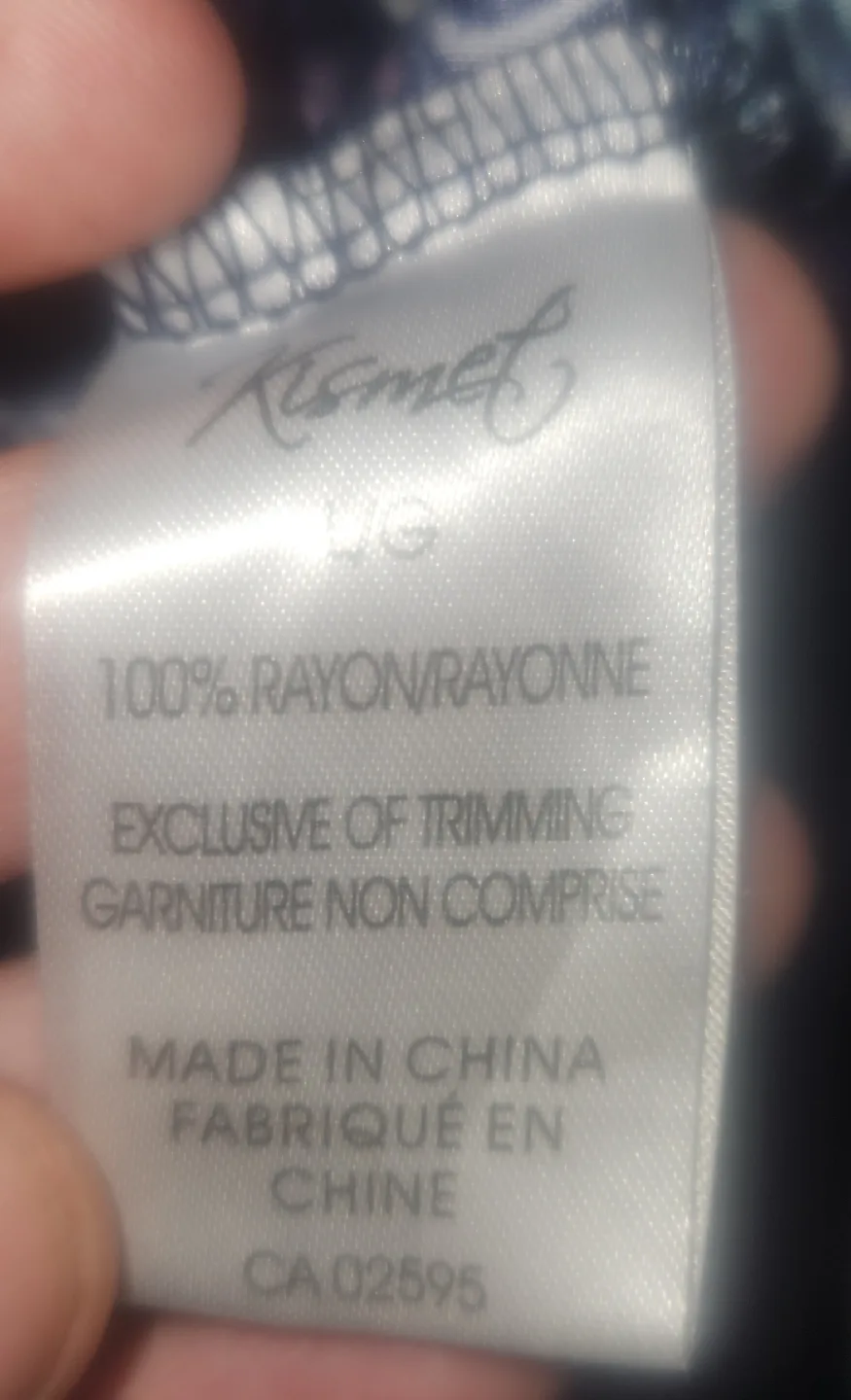 Kismet Rayon Tank Top - Size L image indicator(3)