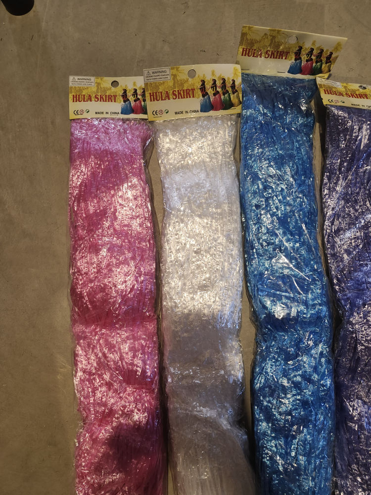 Hula Skirts - Pink, White, Blue, Purple - photo 3