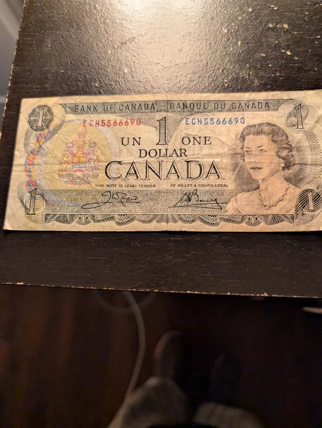 Canadian $1 Dollar Bill thumbnail