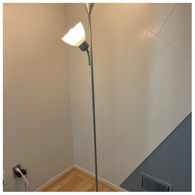 Floor Lamp with Reading Light