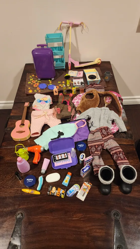 🥕 Lot of American Girl/Our generarion Doll Accessories 🥕 thumbnail