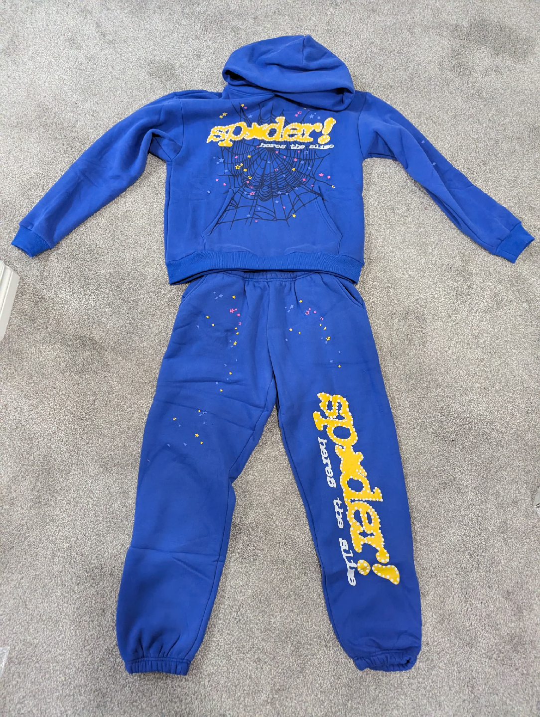 Spider Worldwide Blue Tracksuit