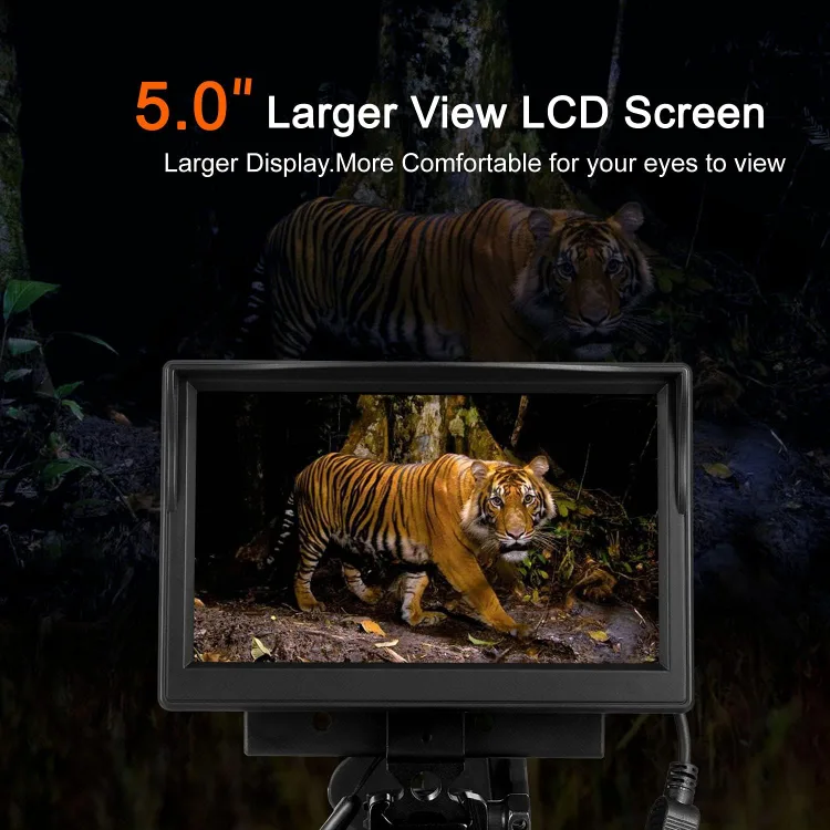 Digital Night Vision Scope w 5in Monitor image indicator(3)