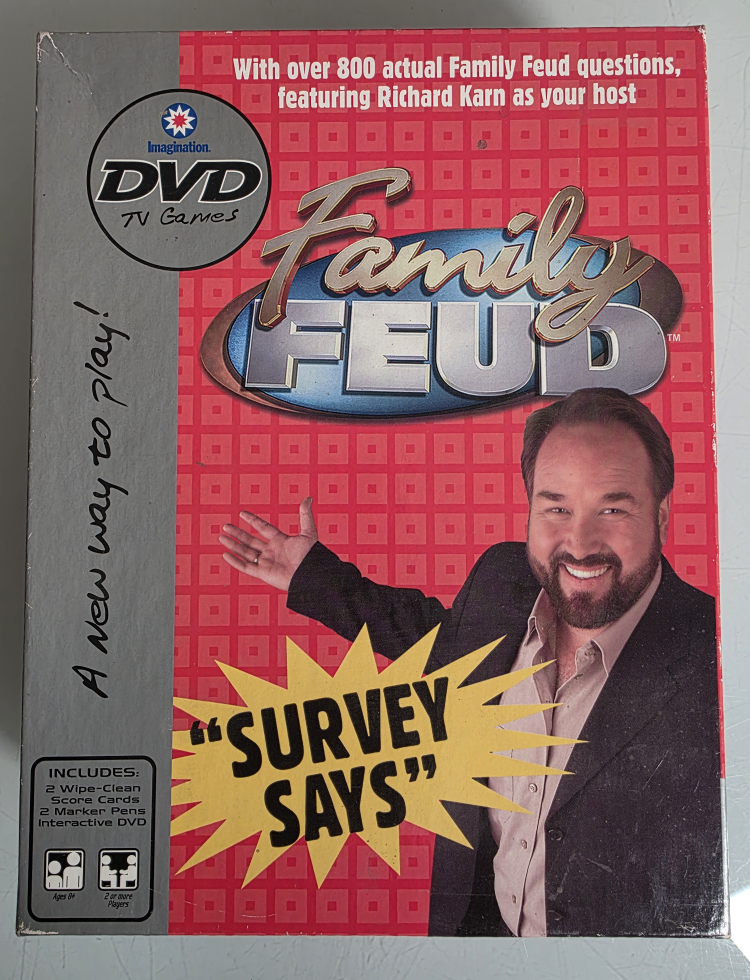 2004 Family Feud DVD Game