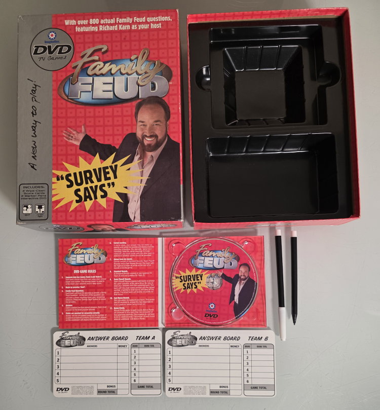 2004 Family Feud DVD Game - photo 3