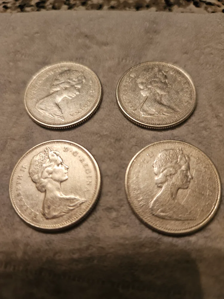 Canadian 25 Cent Coins - 1967 Centennial image indicator(2)