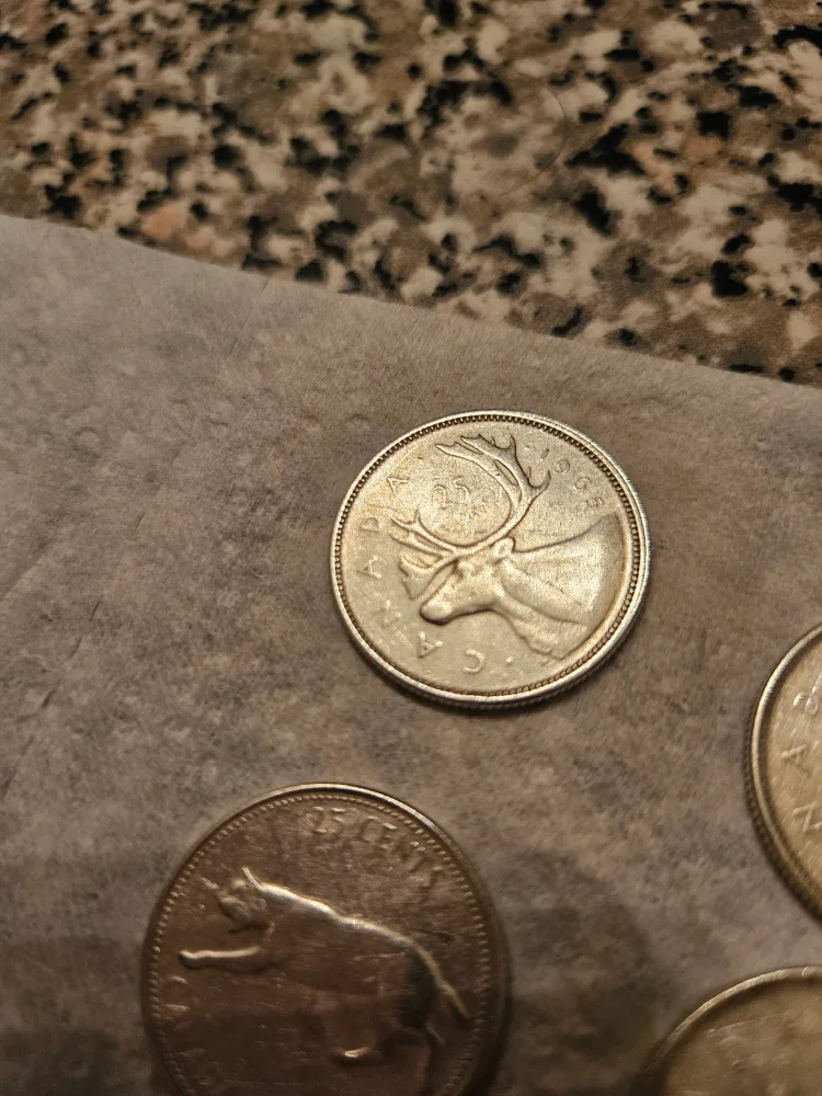 Canadian 25 Cent Coins - 1967 Centennial image indicator(4)
