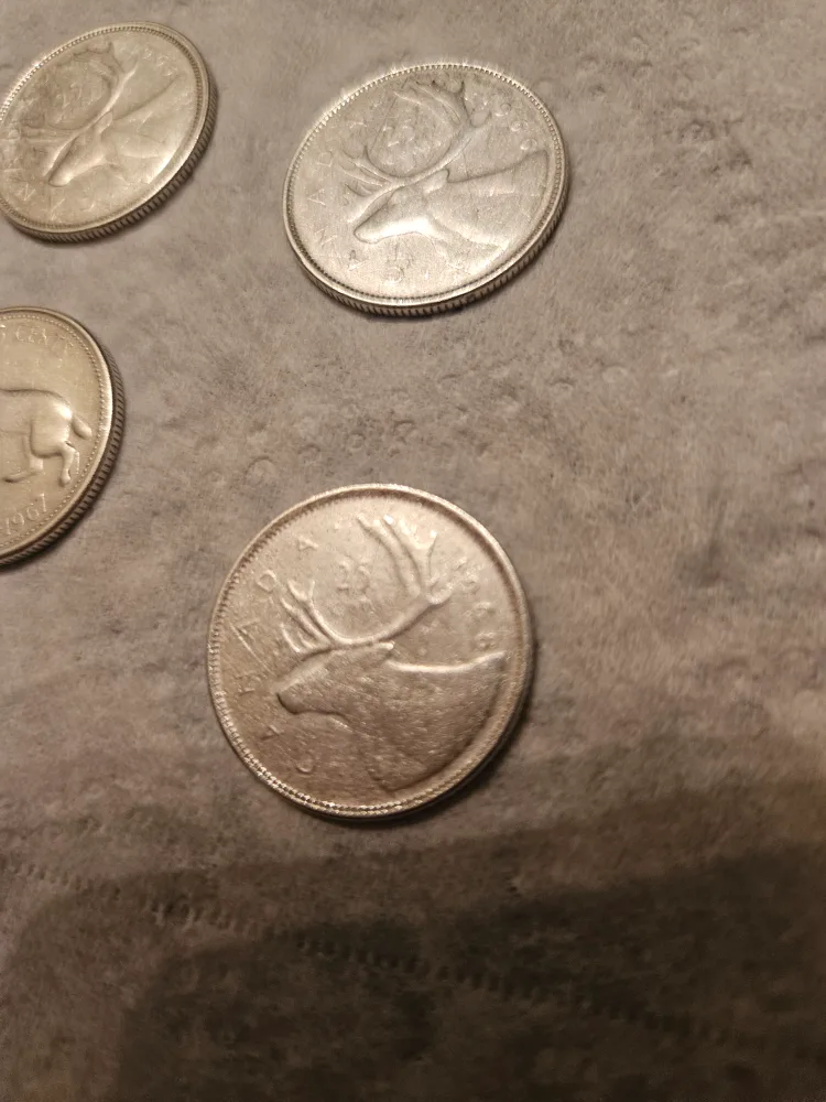 Canadian 25 Cent Coins - 1967 Centennial image indicator(6)