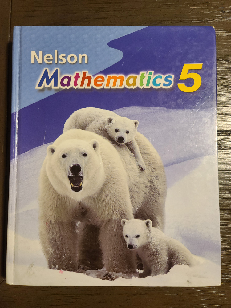 Nelson Mathematics 5 textbook
