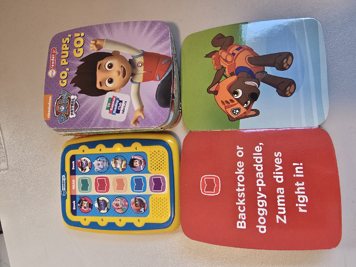 Paw Patrol Electronic Reader and 8-Book Library - photo 2