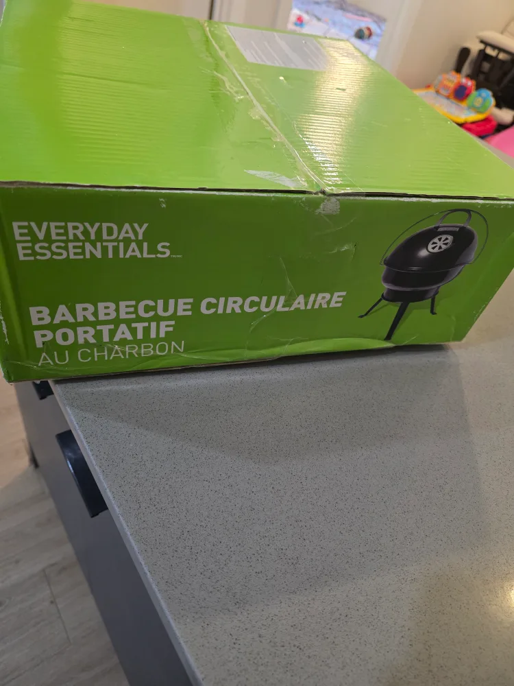 Everyday Essentials Charcoal Portable Kettle Grill - NEW image indicator(4)