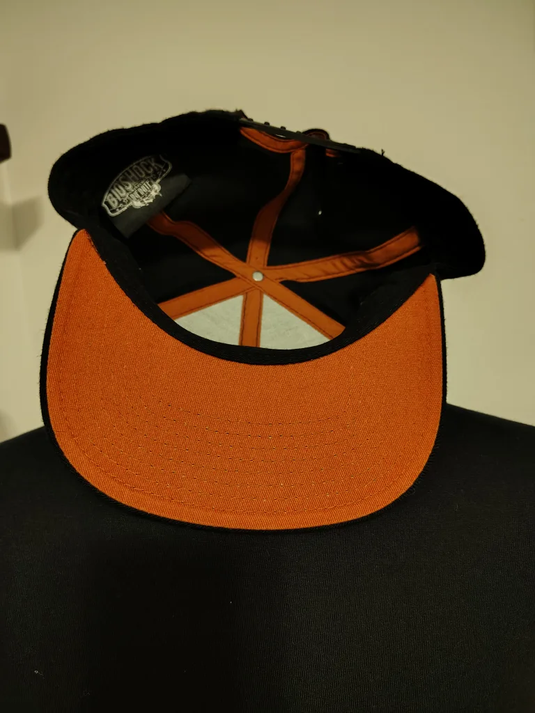 Bioshock Infinite Hat - Black & Orange image indicator(4)
