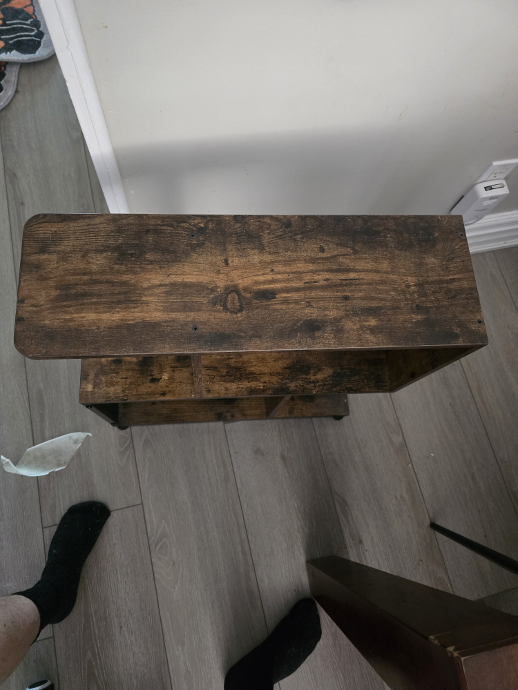 Brown Wood End Table - photo 3