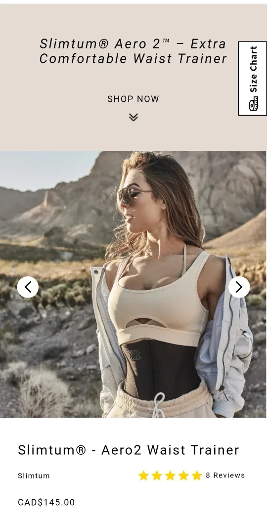 Slimtum Aero2 Waist Trainer - Size 6 thumbnail
