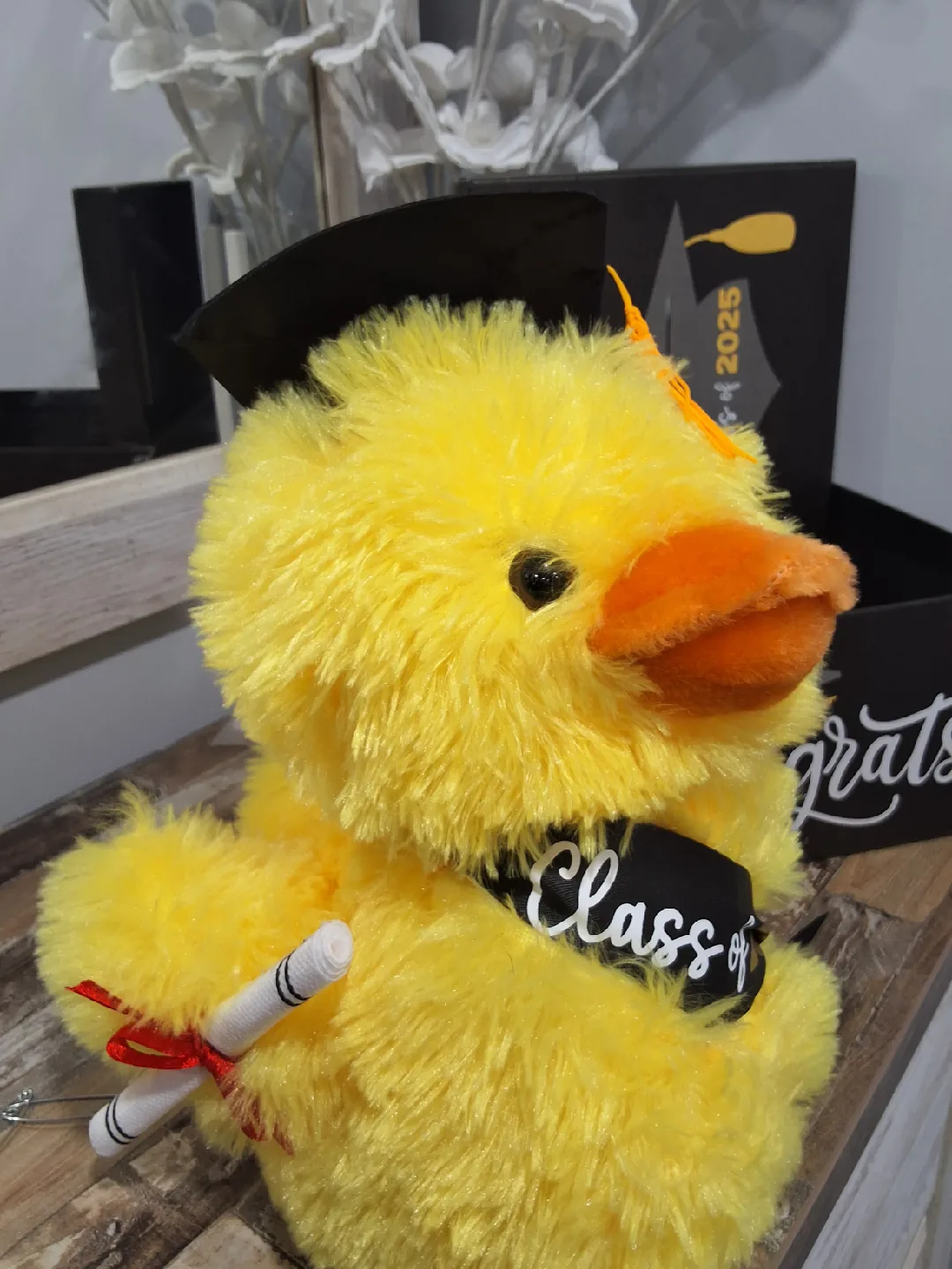 Graduation Duck Plush with Box image indicator(2)