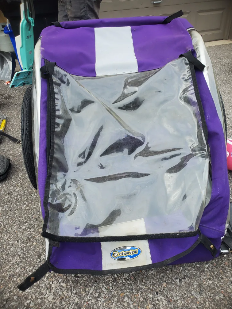 Chariot Purple Bike Trailer image indicator(5)