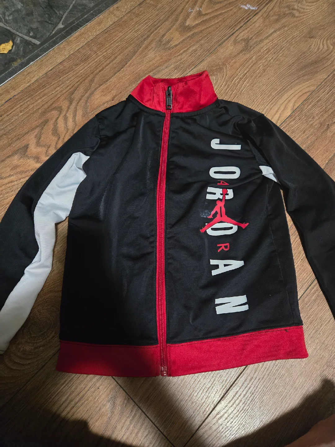 Jordan Track Jacket - Black & Red thumbnail