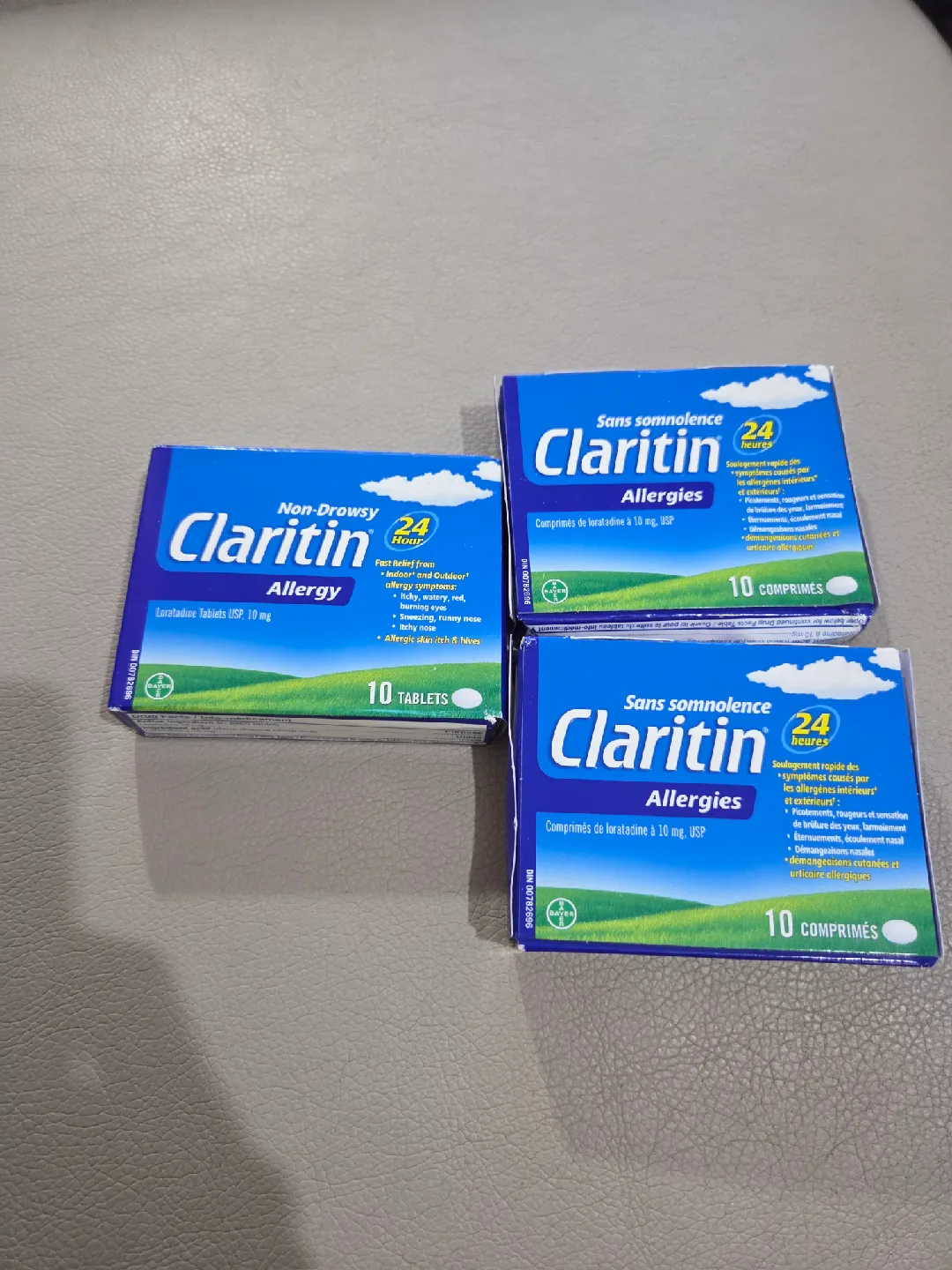 Claritin Allergy Tablets - 10mg, 10 Tablets thumbnail