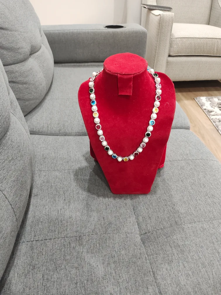 Pearl & Multi-Gemstone Necklace image indicator(2)