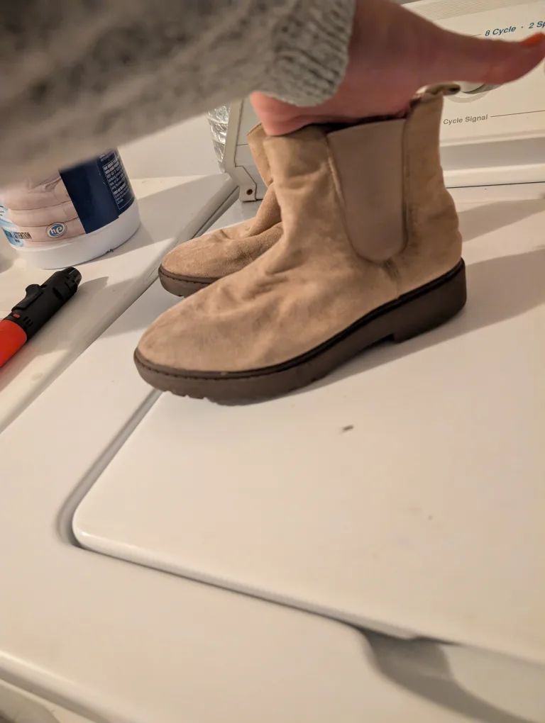 Faux Suede Fall Girls Boots image indicator(2)