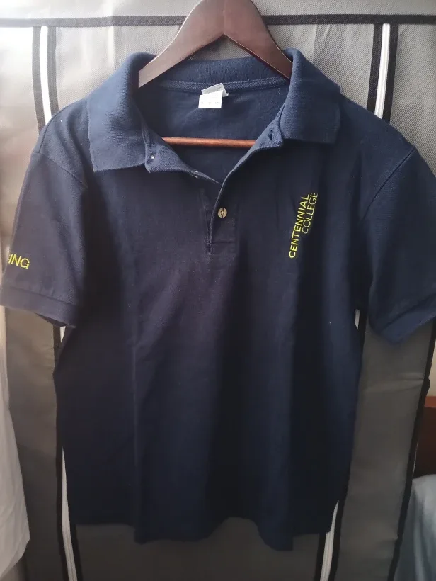 Gildan Centennial College Polo Shirt - Size S