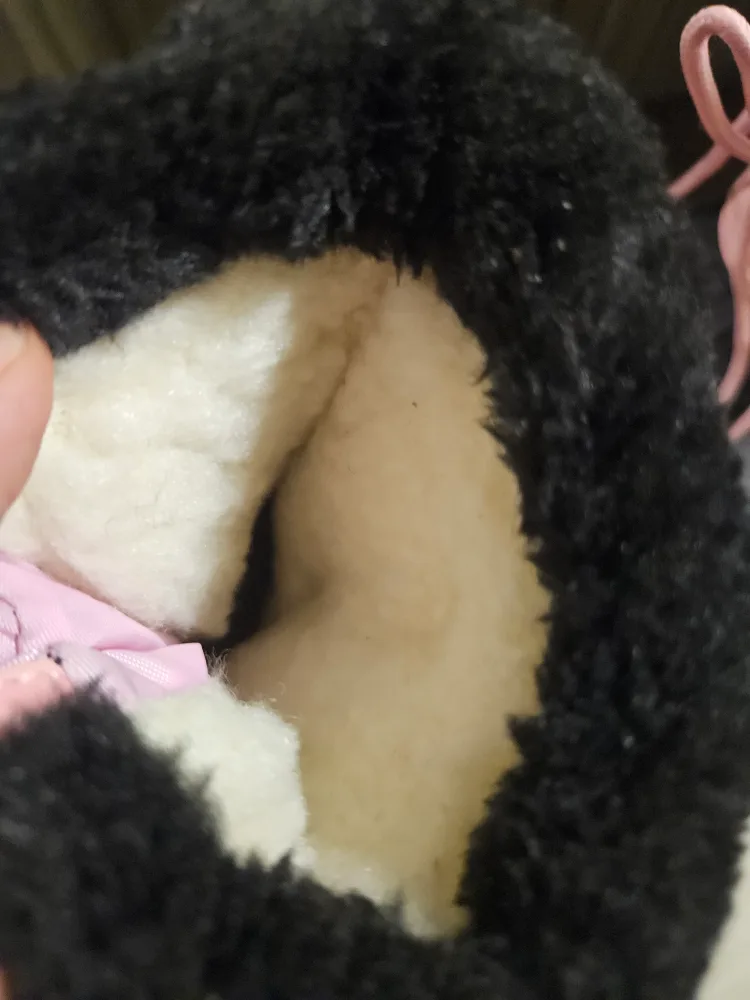 Lilly Pink & Black Winter Boots - Size 5 image indicator(4)