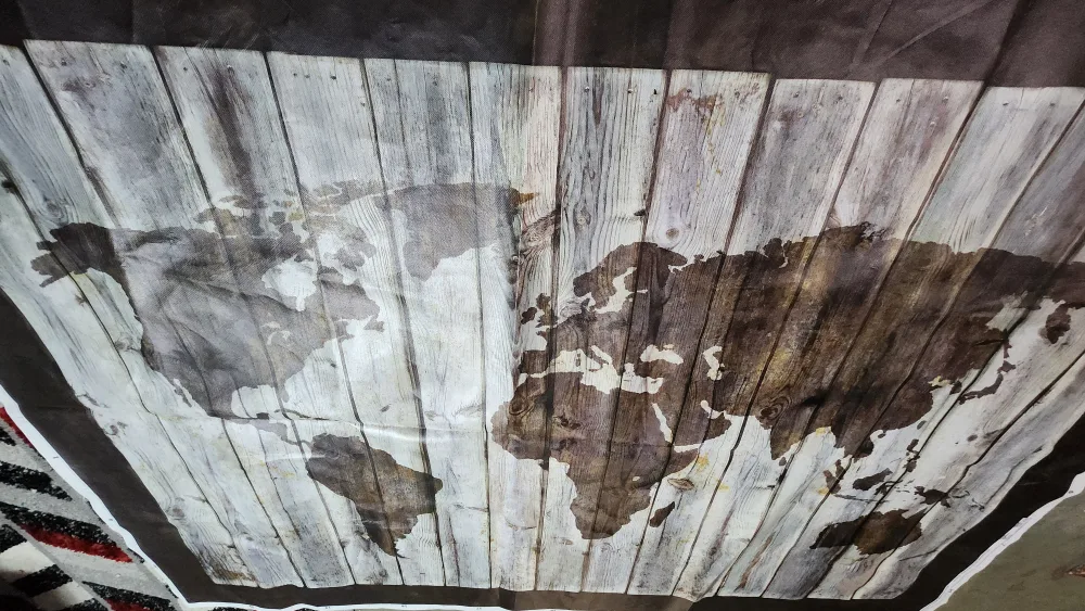 World Map Wall Art - 59x82 inches image indicator(2)