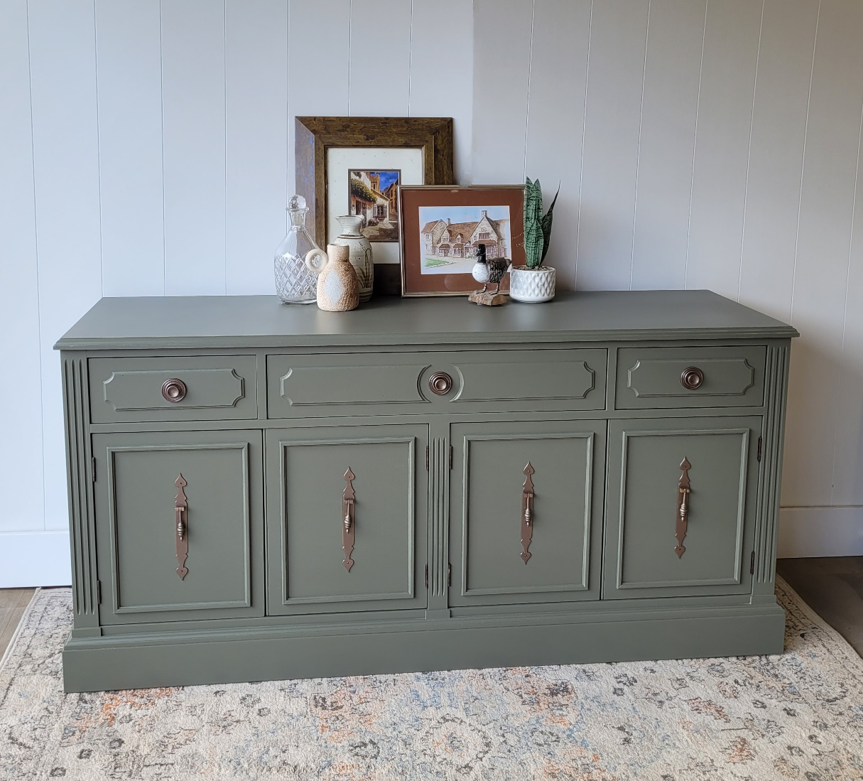 Green Buffet Cabinet - photo 2