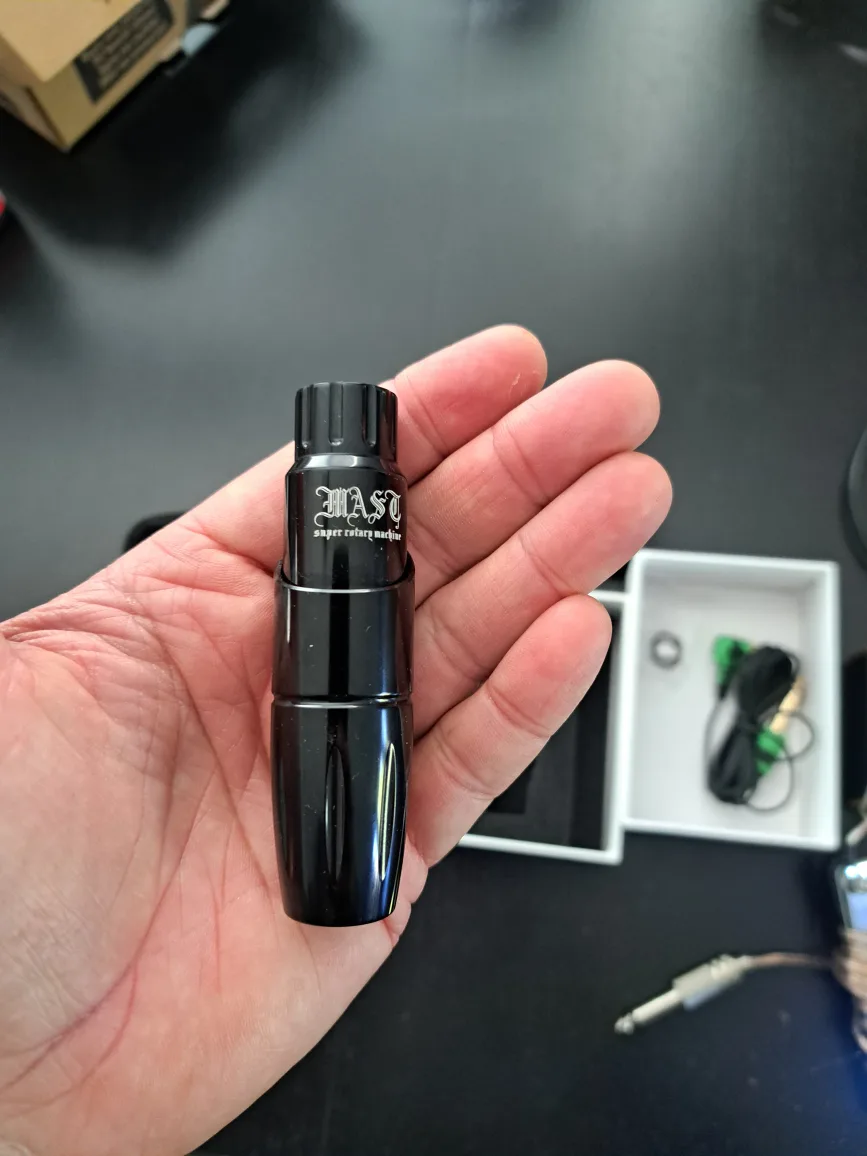 MAST and ACORN Rotary Tattoo Machine - Black image indicator(2)